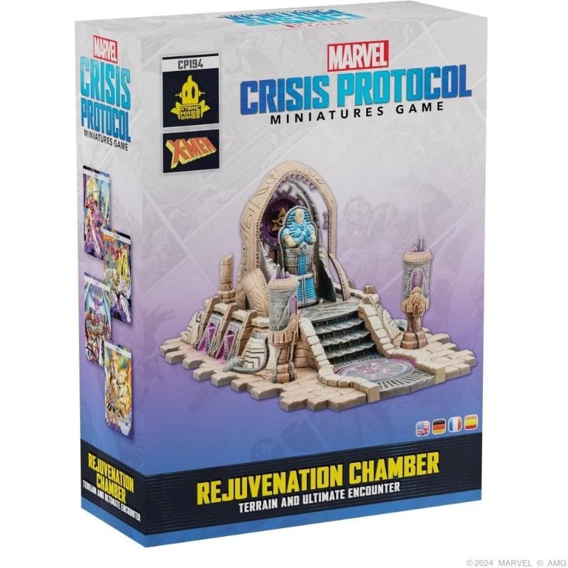 Atomic Mass Games Miniatures Marvel Crisis Protocol Miniatures Game - Rejuvenation Chamber Terrain & Ultimate Encounter Pack (27/09/2024 Release)