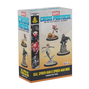 Atomic Mass Games Miniatures Marvel Crisis Protocol Miniatures Game - Silk, Spider-Ham & Spider-Man Noir (24/11/2025 Release)