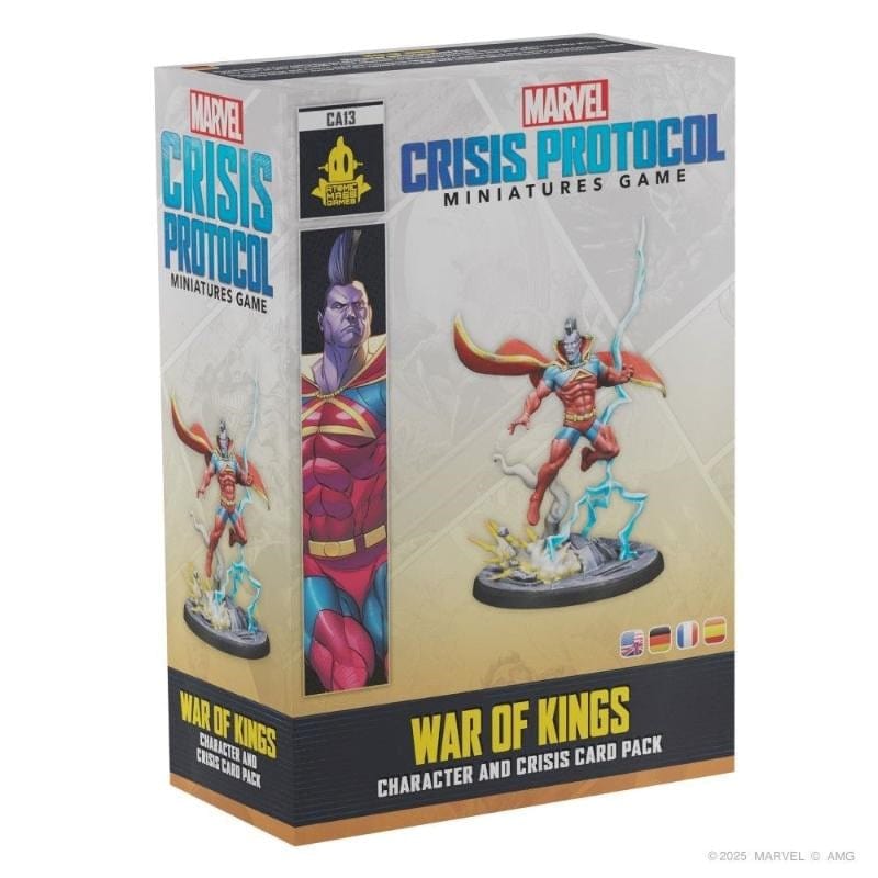 Atomic Mass Games Miniatures Marvel Crisis Protocol Miniatures Game - War of Kings Character and Crisis Card Pack (14/03/2025 Release)