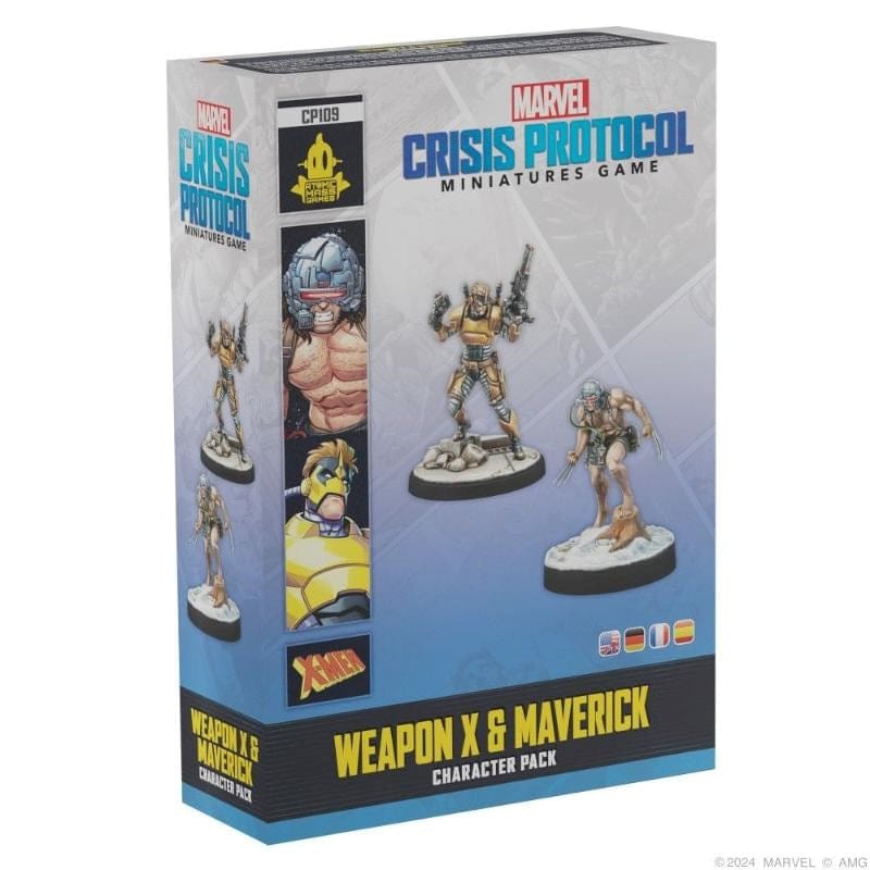 Atomic Mass Games Miniatures Marvel Crisis Protocol Miniatures Game - Weapon X & Maverick (13/09/2024 Release)