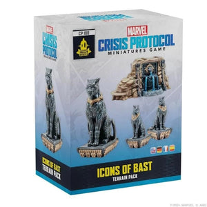 Atomic Mass Games Miniatures Marvel Crisis Protocol Miniatures - Icons of Bast Terrain Pack (09/02/2024 Release)