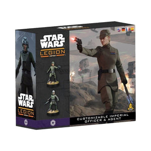 Atomic Mass Games Miniatures Star Wars Legion - Customizable Imperial Officer & Agent (29/08/2025 Release)