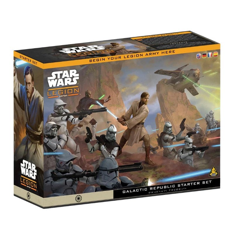 Atomic Mass Games Miniatures Star Wars Legion - Galactic Republic Starter Set