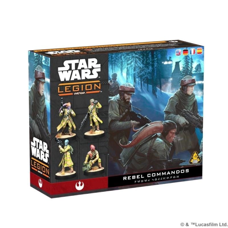 Atomic Mass Games Miniatures Star Wars Legion - Rebel Commandos