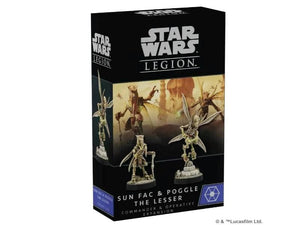Atomic Mass Games Miniatures Star Wars Legion - Sun Fac & Poogle the Lesser Commander Expansion (12/01/2024 Release)