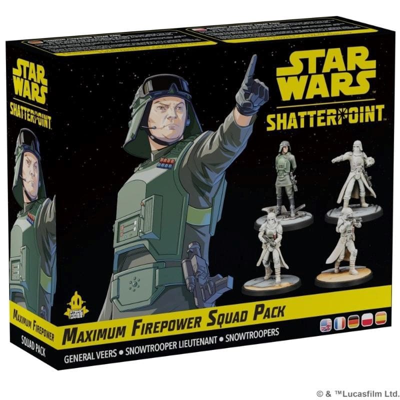 Atomic Mass Games Miniatures Star Wars Shatterpoint - Maximum Firepower Squad Pack (01/11/2024 Release)
