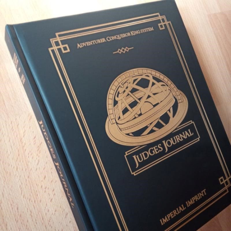 Autarch Roleplaying Games Adventurer Conqueror King System RPG - Judges Journal - Imperial Imprint