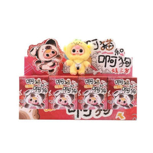 Baby Three Novelties Baby Three - Cat & Dog Plush Blind Box