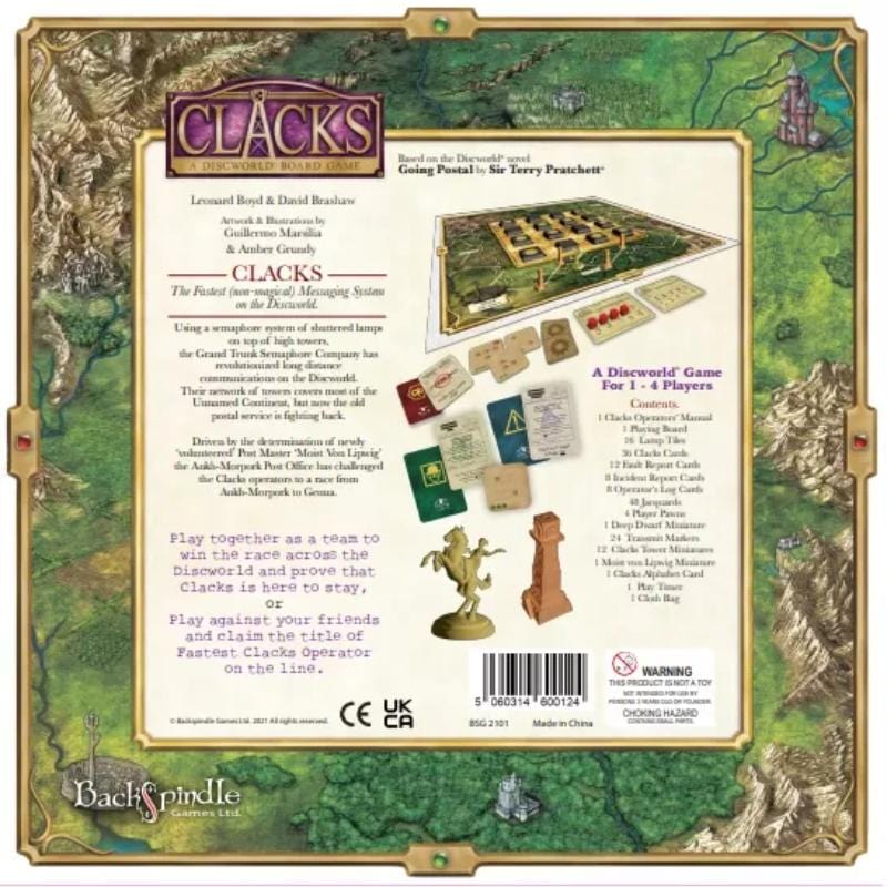 Backspindle Games Board & Card Games Clacks - A Discworld Board Game (Collectors Edition)