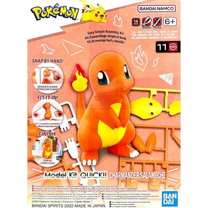 Pokemon Model Kit Quick - Charmandaer 11