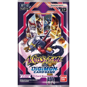 Bandai Trading Card Games Digimon TCG - Across Time BT12 Booster