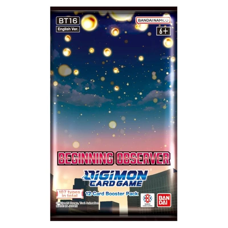 Bandai Trading Card Games Digimon TCG - Beginning Observer Booster [BT16] (24/05/24 Release)
