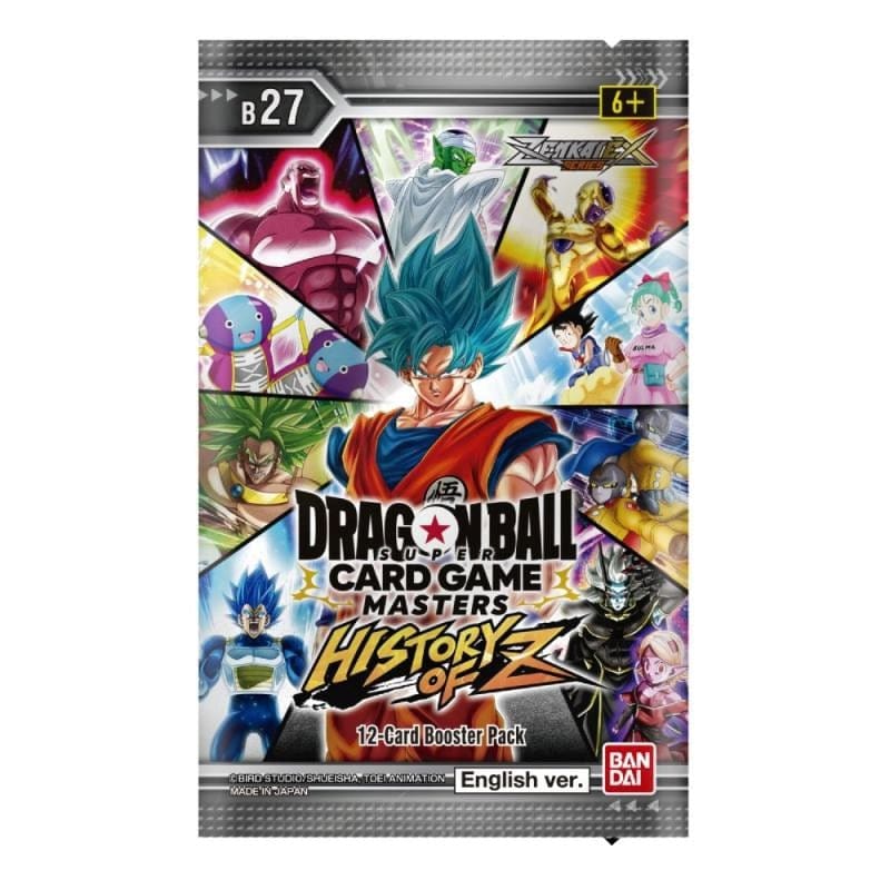 Bandai Trading Card Games Dragon Ball Super TCG - Masters - History of Z [B27] Booster