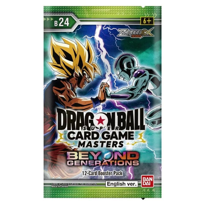 Bandai Trading Card Games Dragon Ball Super TCG - Masters Zenkai Series EX Set 07 Booster [B24]
