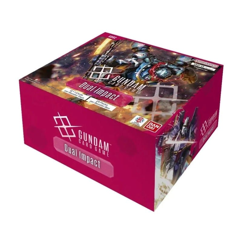 Bandai Trading Card Games Gundam Card Game - Dual Impact - Booster Box [GD02] (24)