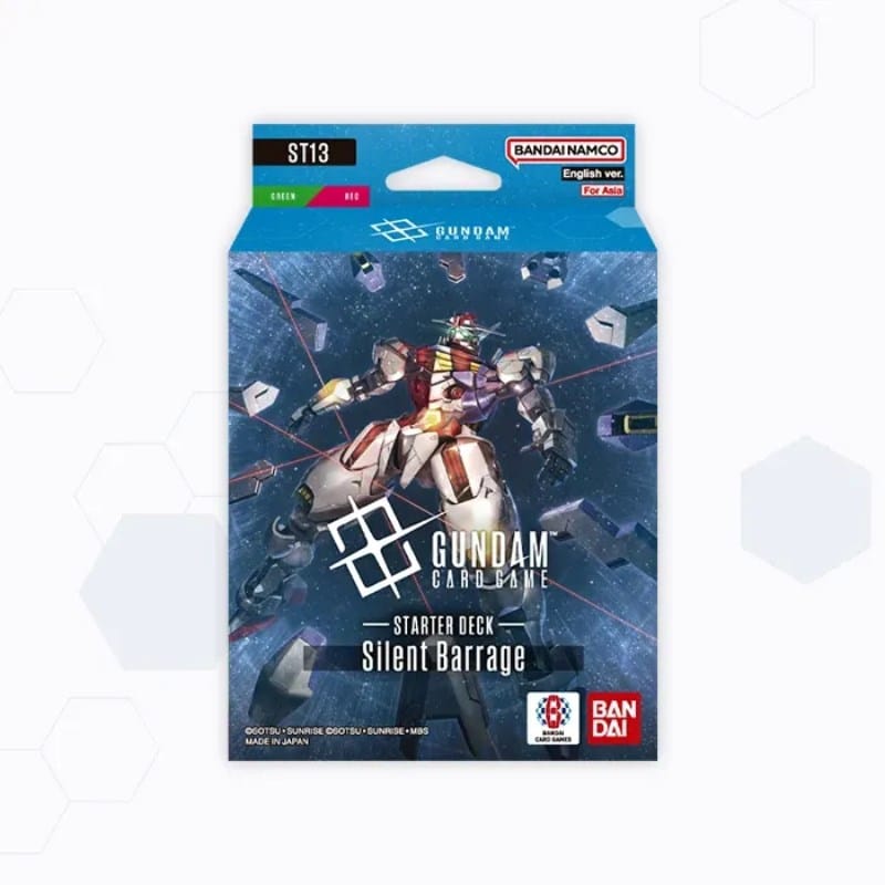 Bandai Trading Card Games Gundam Card Game - Starter Deck - Silent Barrage [ST13]