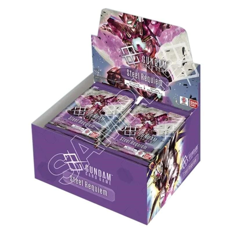 Bandai Trading Card Games Gundam Card Game - Steel Requiem - Booster Box [GD03] (24)