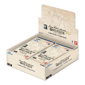 Bandai Trading Card Games One Piece Card Game - Anime 25th Collection Booster Box (24) [EB-02] (One Per Customer)