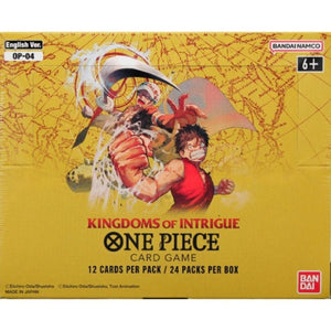 Bandai Trading Card Games One Piece Card Game - Kingdom of Intrigue (OP-04) Booster Box (24) (22/09 release)