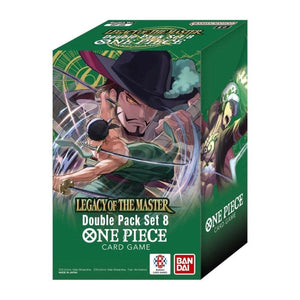 Bandai Trading Card Games One Piece Card Game - Legacy Of The Master - Double Pack (DP-08) (Three Per Customer)
