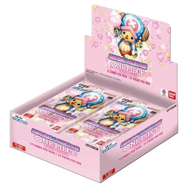 Bandai Trading Card Games One Piece Card Game - Memorial Collection Extra Booster Display (24) (EB-01) (03/05/2024 Release)