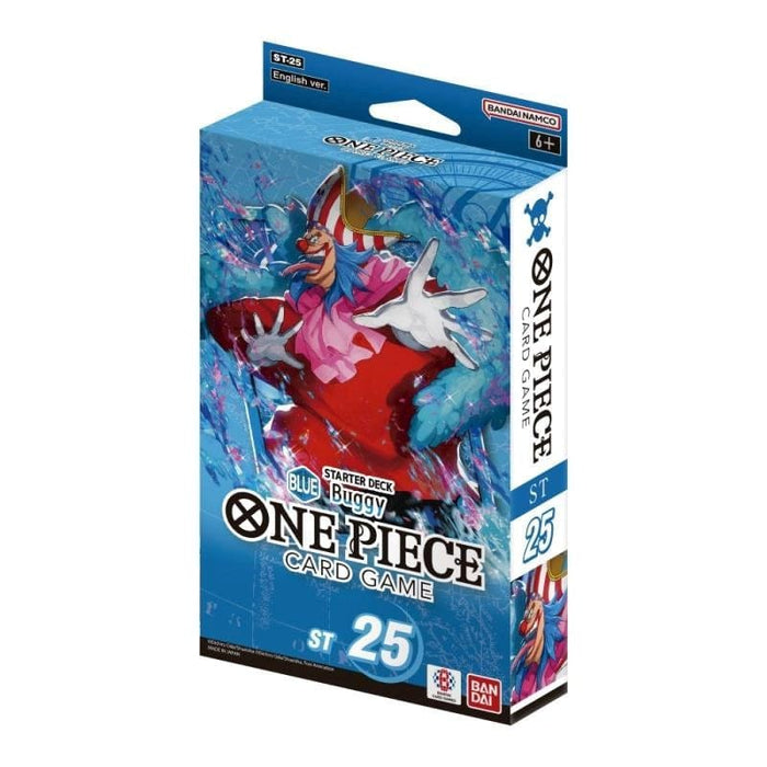 One Piece Card Game - Starter Deck - Buggy (Blue) - (ST-25) (One Per Customer)