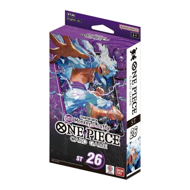 Bandai Trading Card Games One Piece Card Game - Starter Deck - Monkey.D.Luffy (Purple/Black) - (ST-26) (One Per Customer) (06/06/2025 Release)