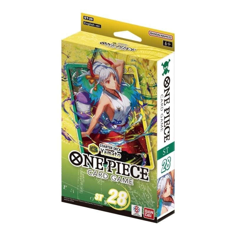 Bandai Trading Card Games One Piece Card Game - Starter Deck - Yamato (Green/Yellow) - (ST-28) (One Per Customer) (06/06/2025 Release)