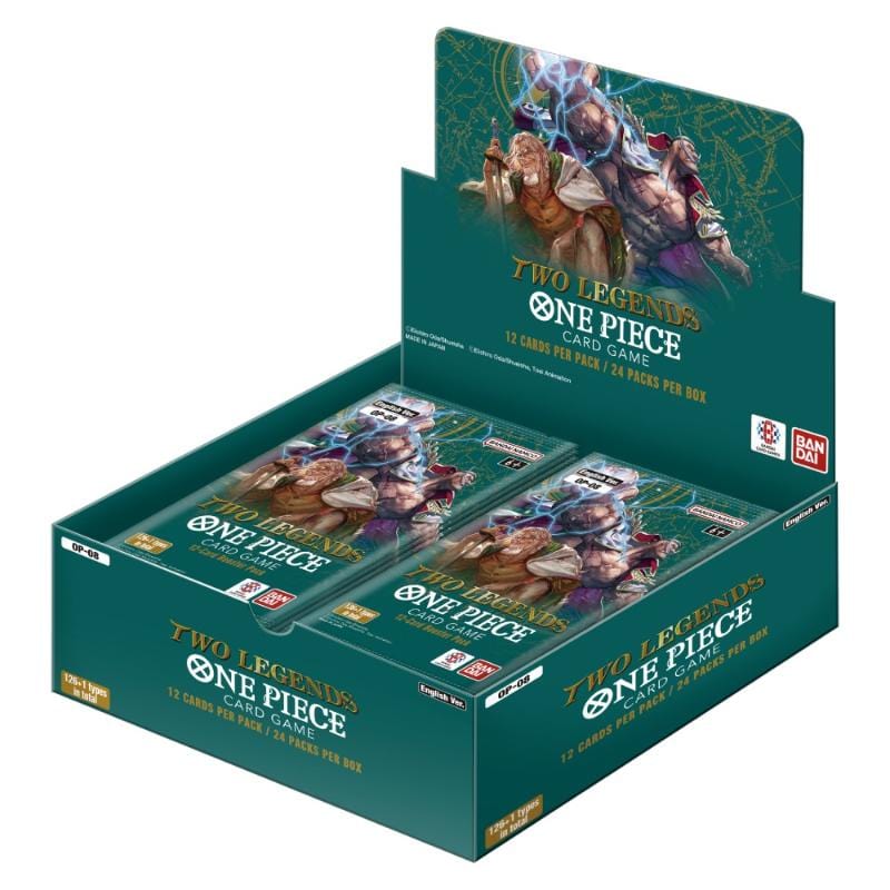 Bandai Trading Card Games One Piece Card Game - Two Legends Booster Box [OP-08] (24)
