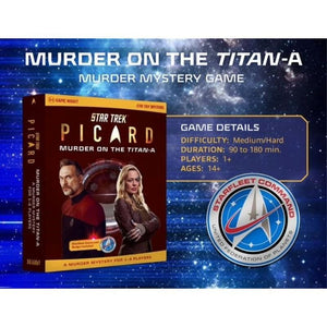 Beadle & Grimm's Board & Card Games Beadle & Grimm's Star Trek - Picard Murder on the Titan - A Mystery Game (July 2025 Release)