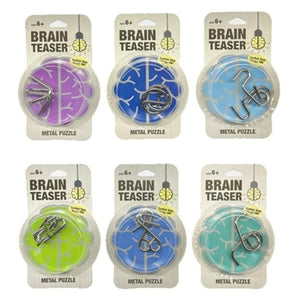 Bensons Trading Company Logic Puzzles Metal Puzzles