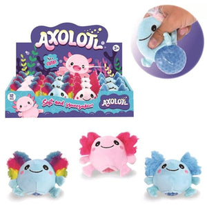 Bensons Trading Company Novelties Squeeze Bead Axolotl 7cm