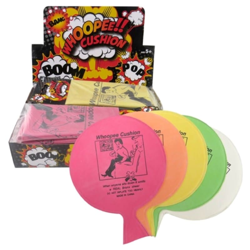 Bensons Trading Company Novelties Whoopee Cushion (20cm - Assorted Colours)