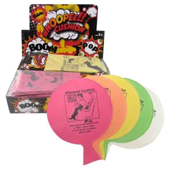 Whoopee Cushion (20cm - Assorted Colours)