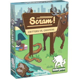 Bezier Games Board & Card Games Scram! - Critters vs Campers