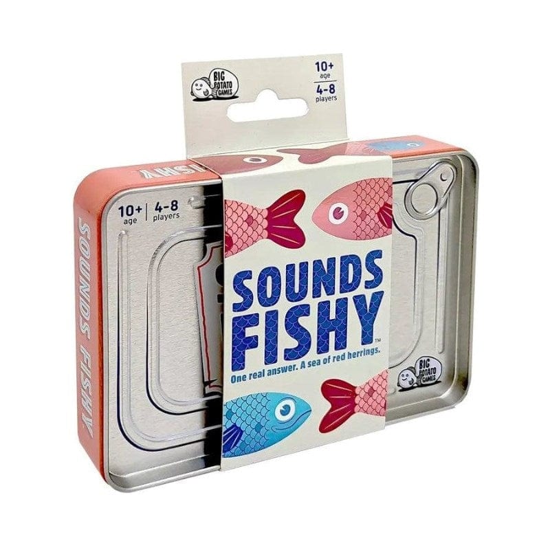Big Potato Games Board & Card Games Sounds Fishy - Travel (Tin)