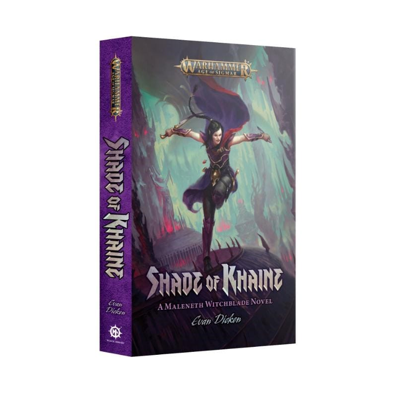 Black Library Fiction & Magazines Shade of Khaine (Paperback) (Preorder from 28/03/2026) (11/04/2026 Release)