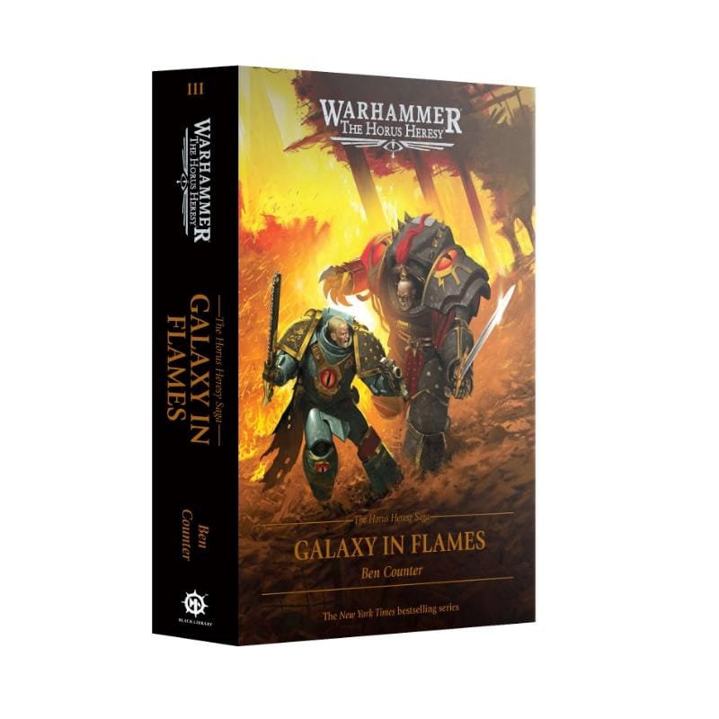 Black Library Fiction & Magazines The Horus Heresy Saga - Galaxy in Flames (Hardback) (Preorder - 29/08/2026 Release)