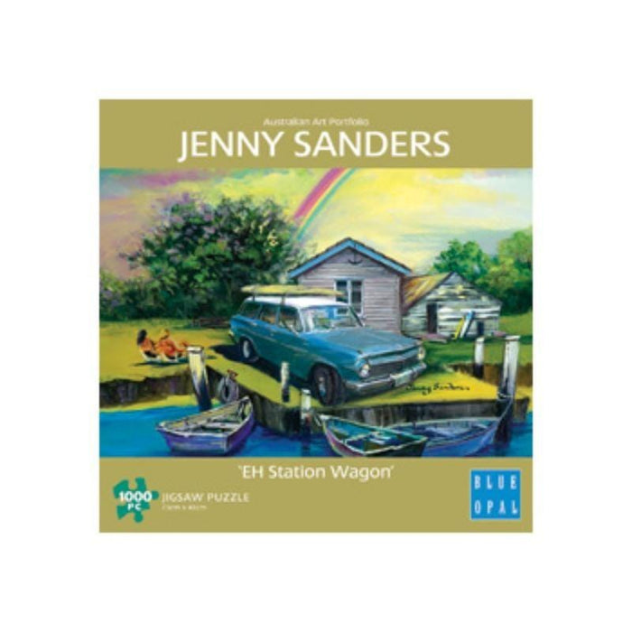 Jenny Sanders - EH Station Wagon (1000pc) Blue Opal