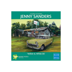 Blue Opal Australia Jigsaws Jenny Sanders - Yellow White EK (1000pc) Blue Opal
