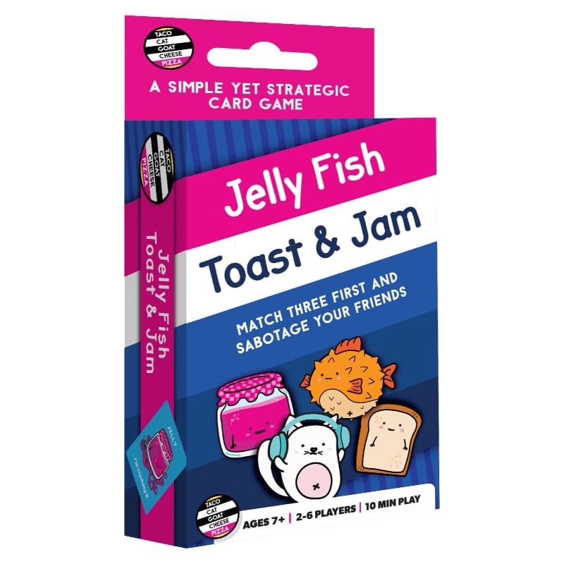 Blue Orange Games Board & Card Games Jelly Fish Toast & Jam - Card Game