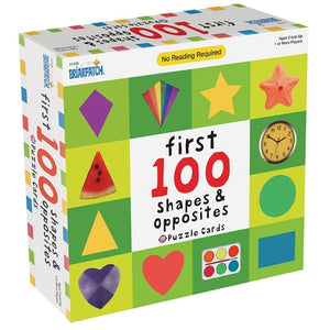 Briarpatch Board & Card Games First 100 - Shapes & Opposites - Puzzle Cards