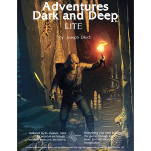 BRW Games Roleplaying Games Adventures Dark and Deep RPG - Lite (Hardcover)