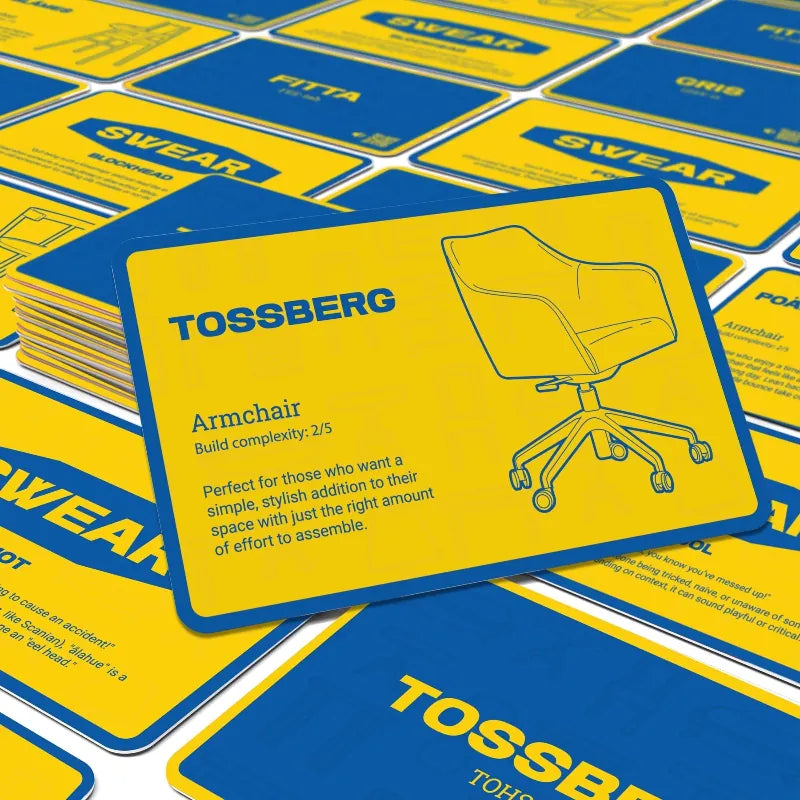 Bubblegum Stuff Board & Card Games Swear or Chair?