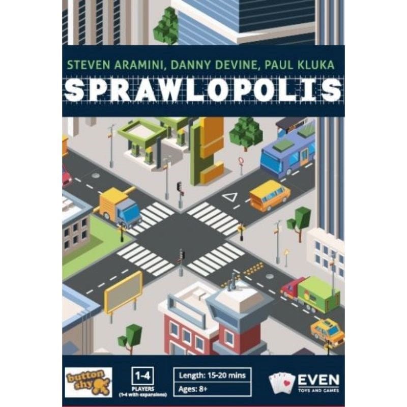 Button Shy Games Board & Card Games Sprawlopolis
