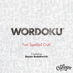 Calliope Games Board & Card Games Wordoku 2nd Edition