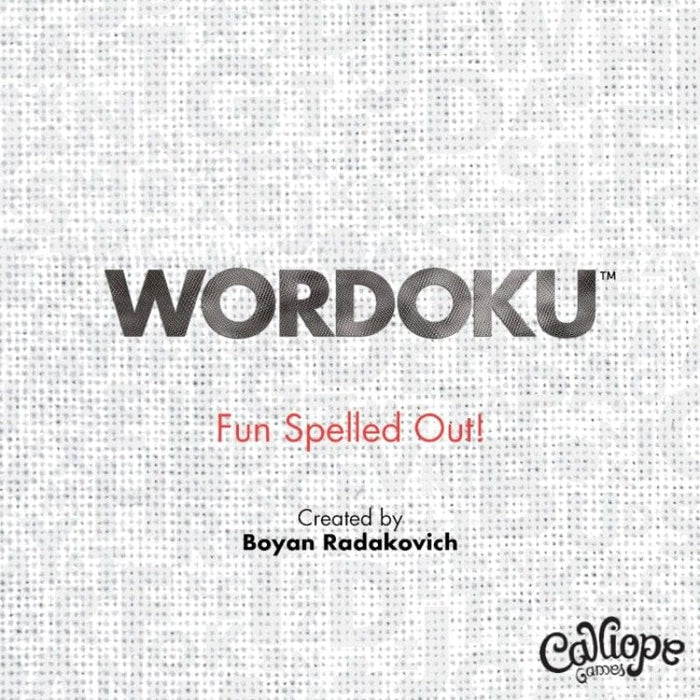 Wordoku 2nd Edition - Board Game