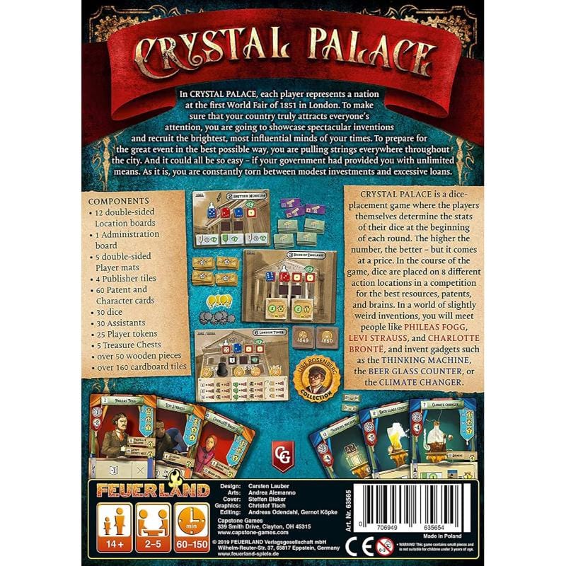 Capstone Games Board & Card Games Crystal Palace - Board Game
