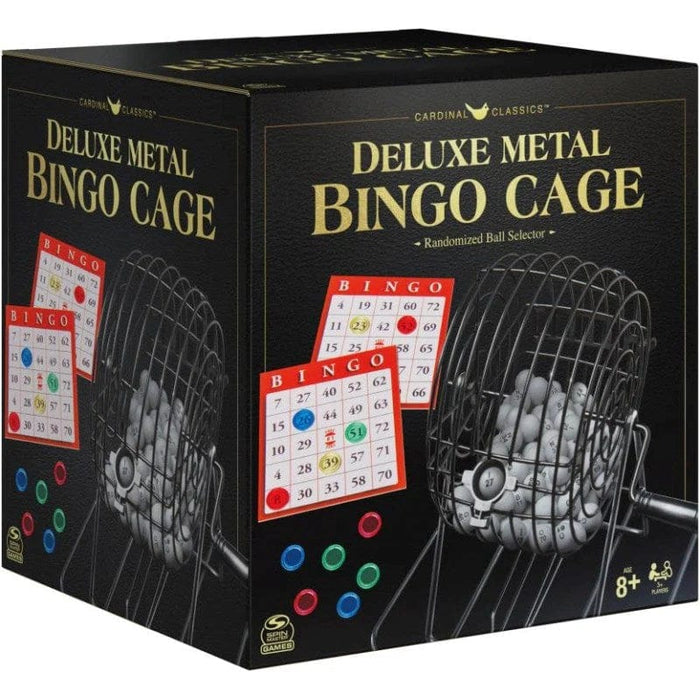 Classic Deluxe Metal Cage Bingo
