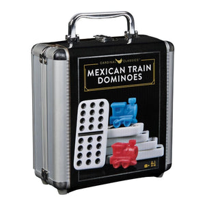 Cardinal Classic Games Dominoes - Mexican Train in Carry Case (Refresh)